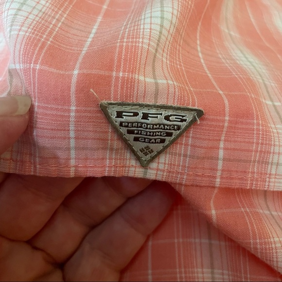 Columbia PFG Performance Fishing Group Shirt with Gathered 3/4 length sleeves - Picture 4 of 6